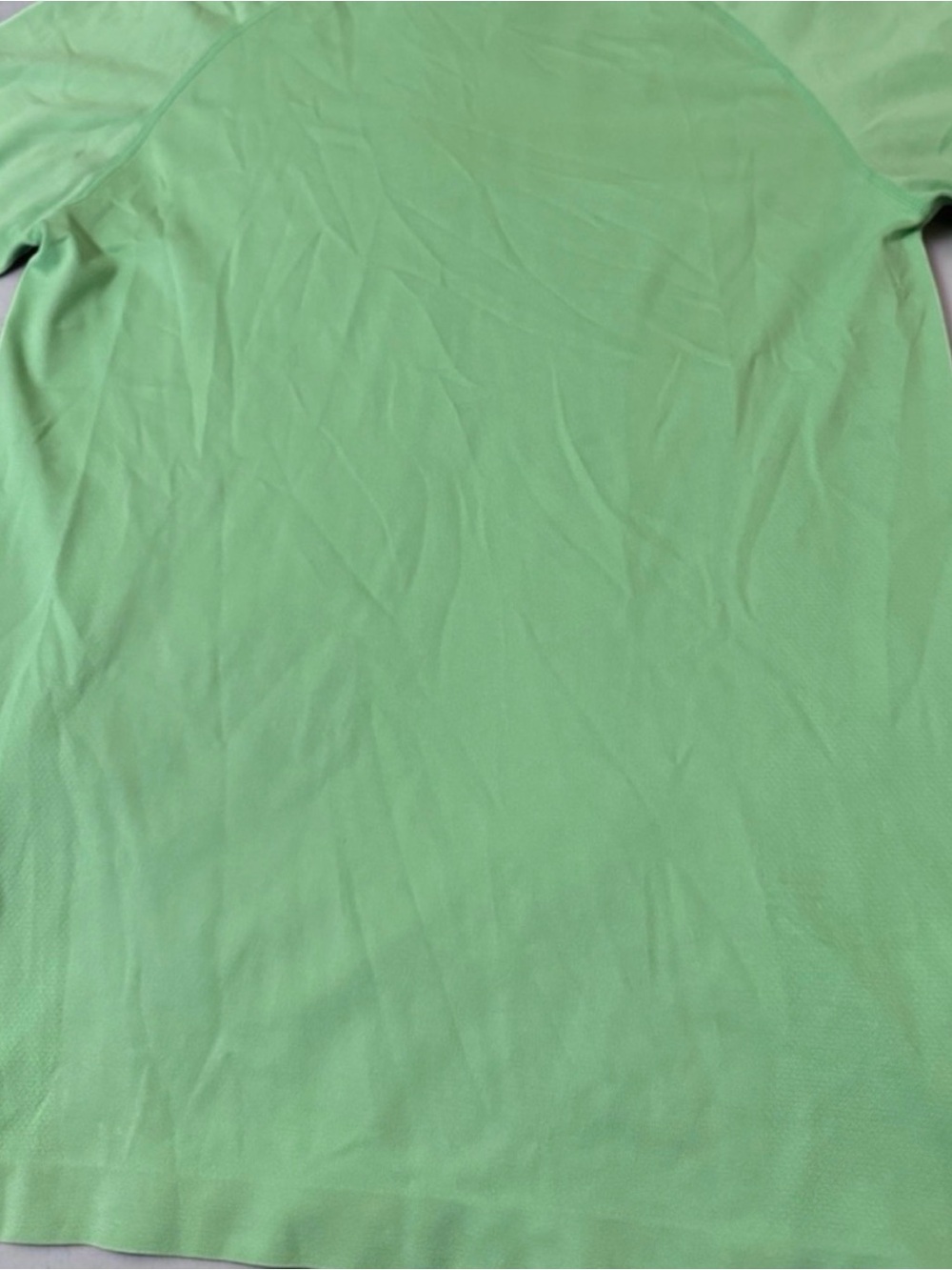 Fabletics Men's Performance Raglan Tee Size Small Mantis Green - Picture 3 of 5